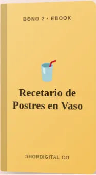 Portada Ebook Recetario de Postres en Vaso